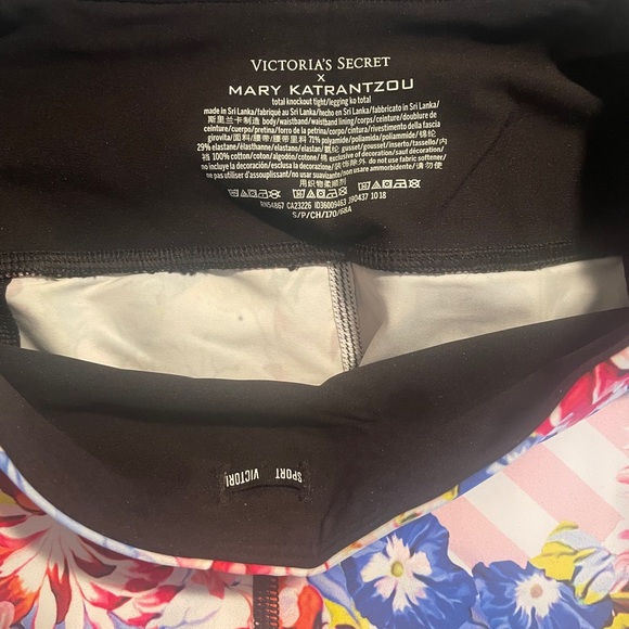Victoria’s Secret x Mary Katrantzou 2018 Total Knockout Tight legging Sz S - Picture 3 of 3
